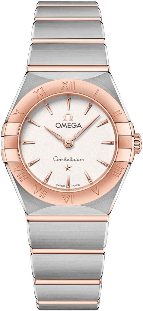 omega constellation manhattan quartz 25mm|omega 星座系列.